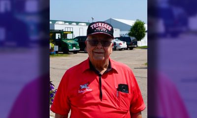 Lieutenant Colonel George Hardy Tuskegee Airman. Photo taken at the EAA AirVenture in Oshkosh Wisconsin July 24, 2019  (Wikimedia Commons)