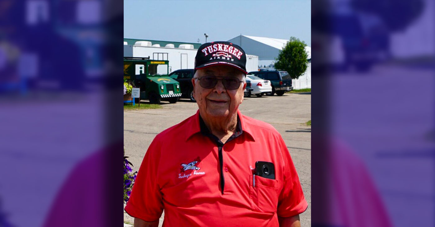 Lieutenant Colonel George Hardy Tuskegee Airman. Photo taken at the EAA AirVenture in Oshkosh Wisconsin July 24, 2019  (Wikimedia Commons)