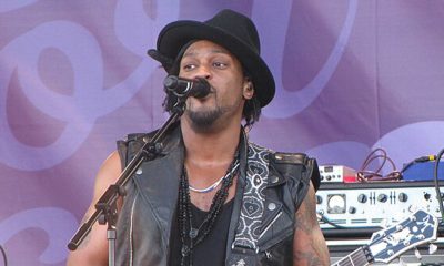 Singer D'Angelo performing at Pori Jazz festival in Pori, Finland. (Wikimedia Commons / Photo by Roquai)