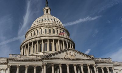 Washington DC - October 27, 2024: United States Capitol Building with blue sky background, Washington DC