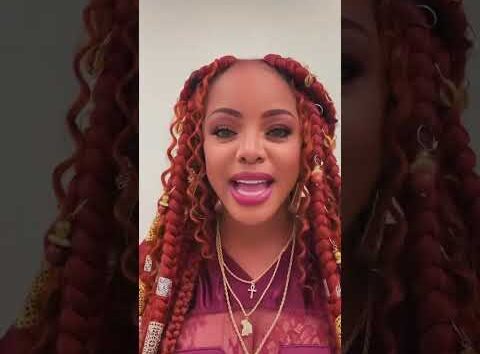 Leela James performing live, soulful R&B singer.