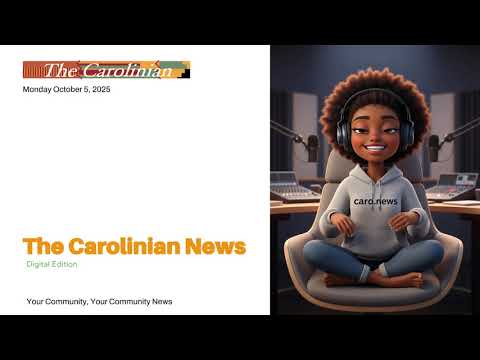Monday October 6 2025 Carolinian Digital video thumbnail