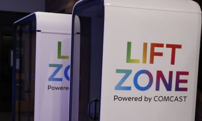 Ward 8 residents can now use privacy pods for telehealth visits and virtual appointments at the Town Hall Education Arts Recreation Campus (THEARC) as part of Comcast’s newest Flagship Lift Zone in Southeast Washington, D.C. Credit: Photo courtesy of Comcast.