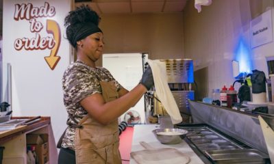 Dolo’s Pizza owners Yusef Walker and Alyson Williams (above) are reimagining NYC-style pizza in Atlanta. Photo by Tabius McCoy/The Atlanta Voice