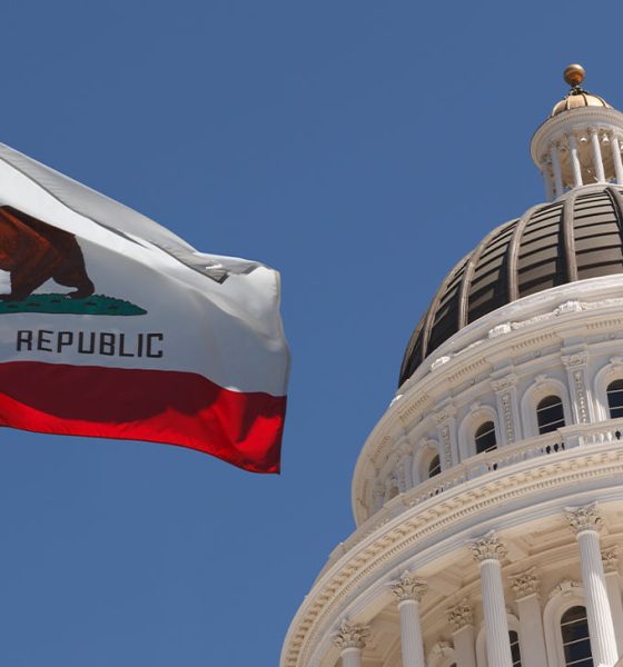 Sacramento California outside the capital building