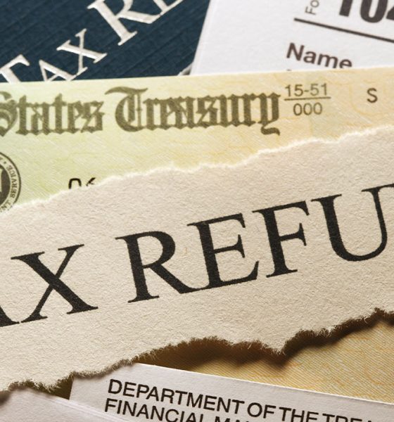 Income tax refund.
