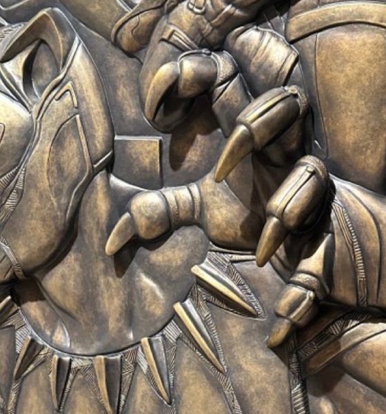 Images of the Black Panther (above) can be found throughout the Disney Destiny. Photo by Donnell Suggs/The Atlanta Voice.