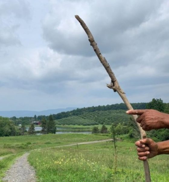 New York farmer David Haughton is seeking donations after a fire destroyed his home in August 2025. The disaster came on the heels of federal funding cuts that eliminated many of Haughton’s customers and threatened his farm’s survival. (Photo courtesy of David Haughton).