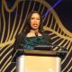 Chinyere Hubbard, president and CEO of the DC Chamber of Commerce, speaks at the organization’s 2025 Awards and Gala on Nov. 6 at the National Building Museum in Northwest D.C. (Shevry Lassiter/The Washington Informer)