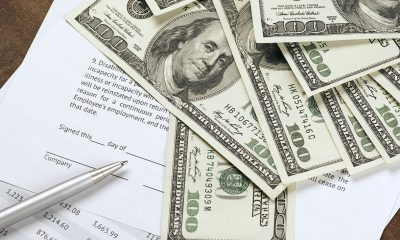 Business still life close-up.