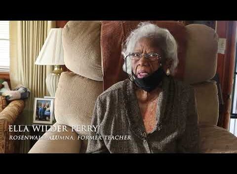 Portrait of Ella Wilder Perry, a community leader and educator, in honor of her legacy.