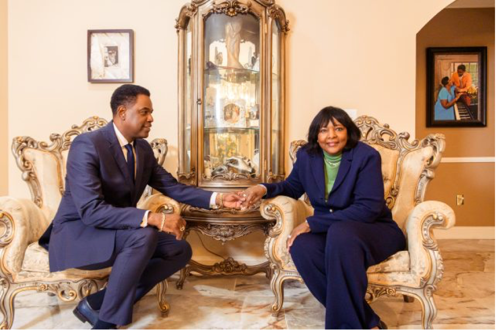 Circuit Court Judge David Hobdy and Cynthia Hobdy, M.D. have been married since August 1997 after meeting in a chemistry class at Northeast Lousiana in 1986. (Amarr Croskey, For The Birmingham Times)