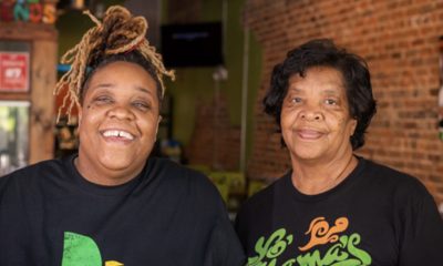 Crystal, left, and Denise Peterson, co-owners of Yo' Mama's Restaurant, in downtown Birmingham are opening a new restaurant, On A Bun. (File)