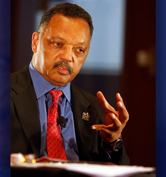 Reverend Jesse Jackson Sr. discusses funding a higher education in the Max Palevsky Cinema in Ida Noyes, April 13, 2009. Photo: Eric Guo / Wikimedia Commons.