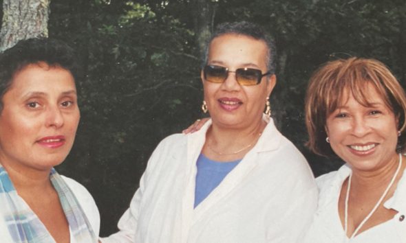 Sherry Tucker Brown (center) with friends Paula Peters (left) and Tanya Hart (right) Credit: Courtesy Sherry Tucker Brown (Credit: Courtesy Sherry Tucker Brown) Credit: Sherry Tucker Brown