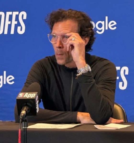 Atlanta Hawks head coach Quin Snyder (above) credited the Knicks’ defense after the game on Saturday. Photo by Donnell Suggs/The Atlanta Voice