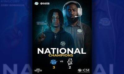 The title was secured by Coby Robinson, a sophomore computer science major known in competition as “K1ngC0by,” who helped bring a national championship back to Baton Rouge and placed Southern’s esports program in the national spotlight.⁠ Photo: Instagram.