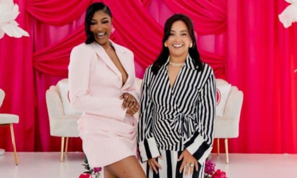 Shown is Pretty and Powerful organizer Felicia Anderson and Panelist Ashley Coen. Photo courtesy Jacksonville Free Press.