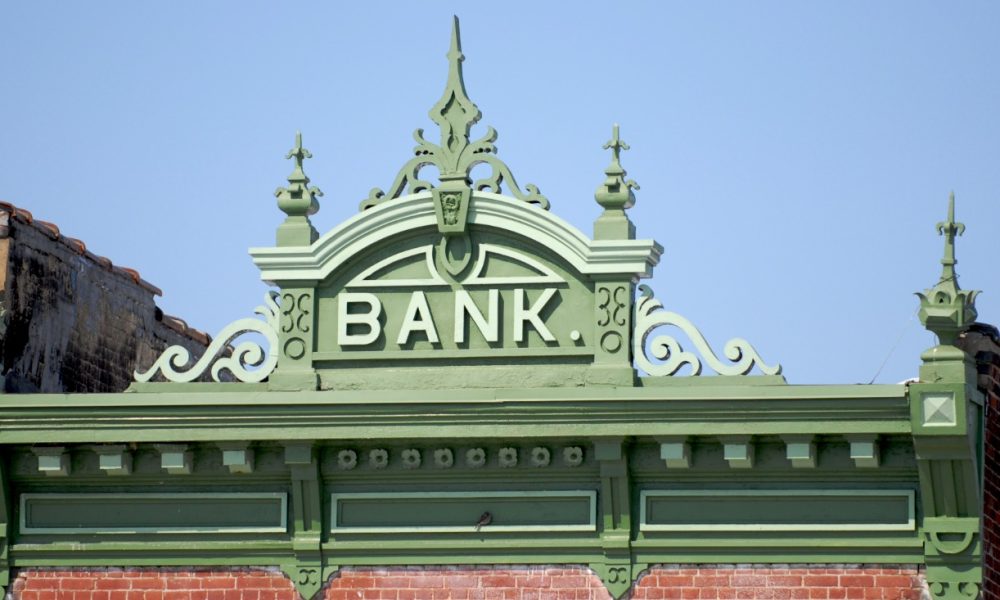 Image of Main Street bank building.