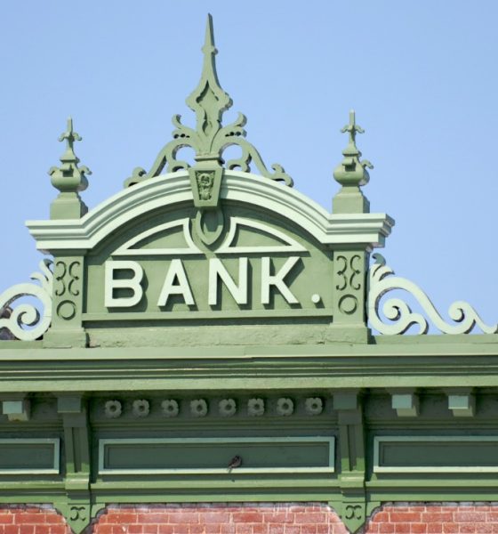 Image of Main Street bank building.