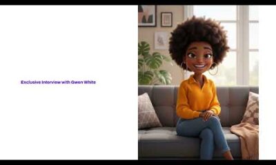 Gwen White smiles during an interview with The Carolinian.