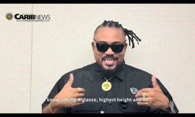 Machel Montano, the Soca King, at the "Like A Boss" premiere in NYC, hosted by New York Carib News.