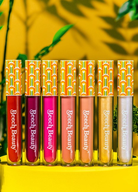 Alexa Rice’s Beech Body brand includes seven shades of lip gloss