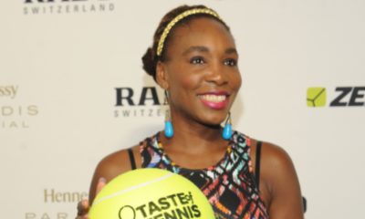 Venus Williams at Taste of Tennis New York 2015. Photo: Ayssports / Wikimedia Commons.
