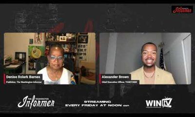 Alexander Brown discusses empowering and amplifying young voices on Washington Informer's Let's Talk.