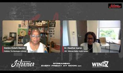 Dr. Heather Aaron discusses investing in healthier communities on Washington Informer's Let's Talk.