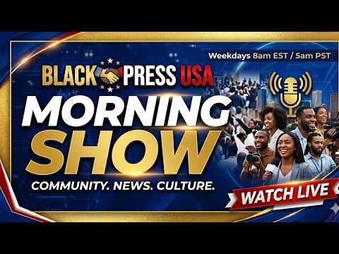 BlackPressUSA TV hosts discuss current headlines and hot topics affecting the Black community.