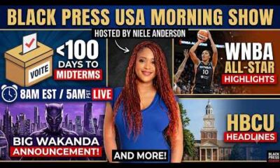 BlackPressUSA TV hosts discuss current headlines and hot topics.