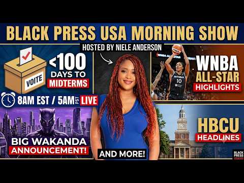 BlackPressUSA TV hosts discuss current headlines and hot topics.