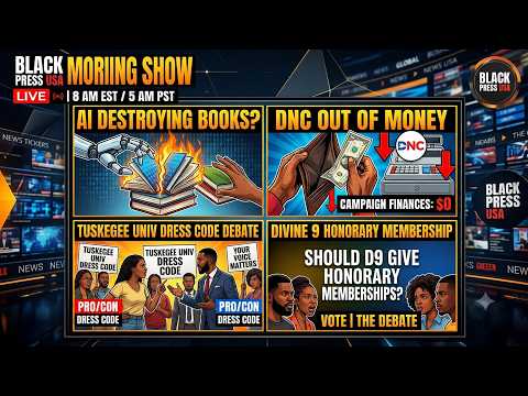 Black men discuss headlines and current events on BlackPressUSA TV