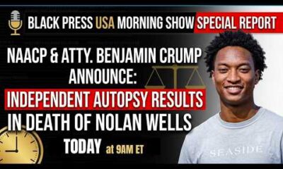 Nolan Wells and attorney Ben Crump speak live on BlackPressUSATV today.