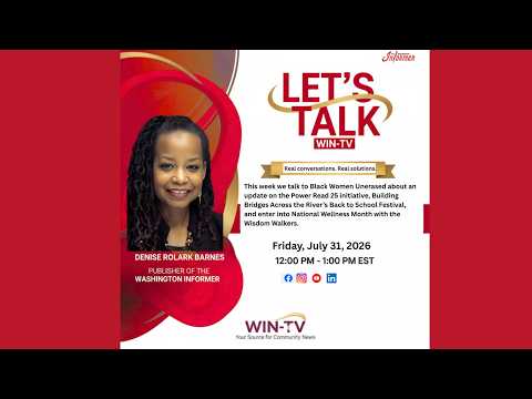 Washington Informer's Power Read 25: Back to School and National Wellness Month discussion