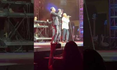 The Jacksons perform live, energizing Riverfest crowd in Kansas, with audience on their feet