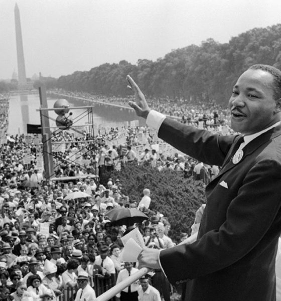 Martin Luther King Jr. in Washington DC the 28 August 1963 during the speech "I have a Dream" speech