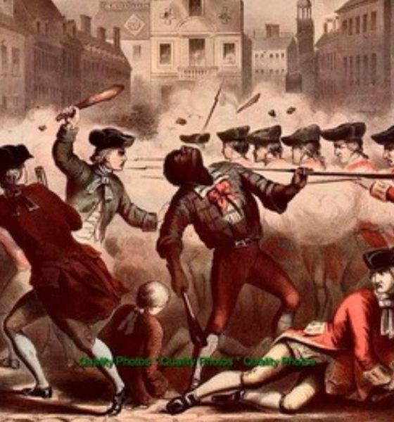 Death of Crispus Attucks, William L Champney, Boston Massacre