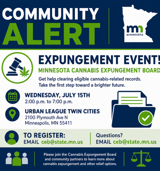 Get Help Clearing Cannabis-Related Records Through State Expungement Event