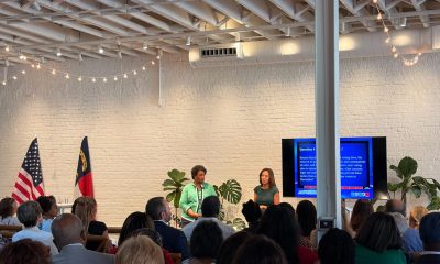 Standing Room Only in Raleigh with Leader Sydney Batch and Stacey Abrams