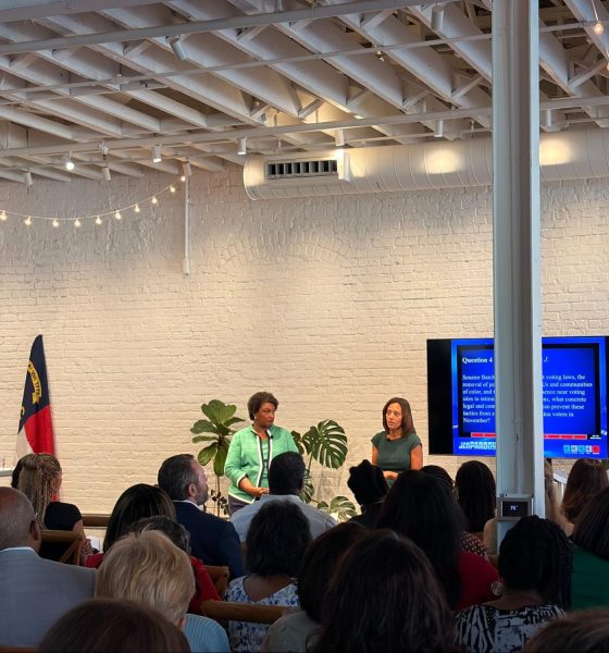 Standing Room Only in Raleigh with Leader Sydney Batch and Stacey Abrams