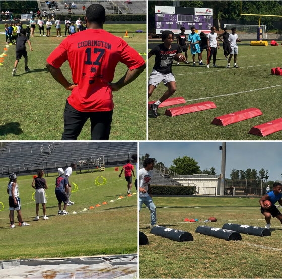 Houston Texans’ Brandon Codrington Returns Home to Inspire Young Athletes at Free Youth Football Camp