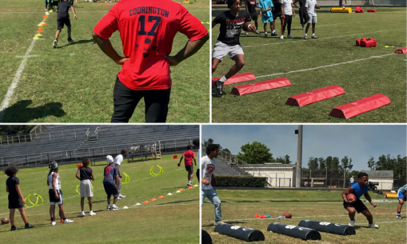 Houston Texans’ Brandon Codrington Returns Home to Inspire Young Athletes at Free Youth Football Camp