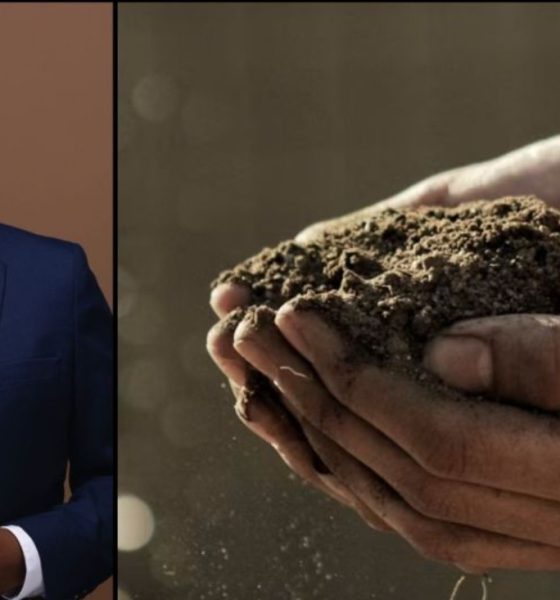 Rev. Dr. Heber Brown III is a community organizer, local business leader and founder of the Black Church Food Security Network. This week, he speaks on the importance of land ownership for members of the Black community. Headshot Credit: Courtesy photo. Stock hands photo : Unsplash / Gabriel Jimenez