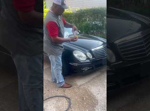 DIY headlight restoration using salt and lemon to remove yellowing and haze