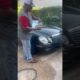 DIY headlight restoration using salt and lemon to remove yellowing and haze