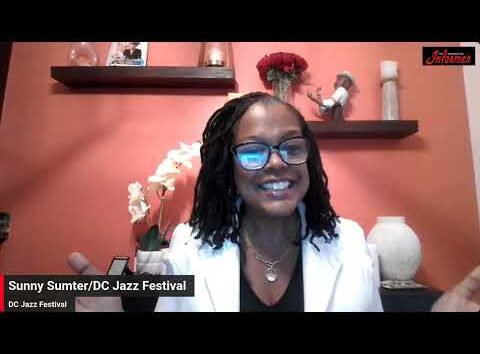 Sunny Sumter performs at the 2026 DC Jazz Festival, filmed by The Washington Informer.