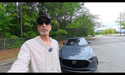 2026 Mazda3 2.5 S Carbon Edition Hatchback in gray, AutoNetwork logo