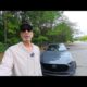 2026 Mazda3 2.5 S Carbon Edition Hatchback in gray, AutoNetwork logo